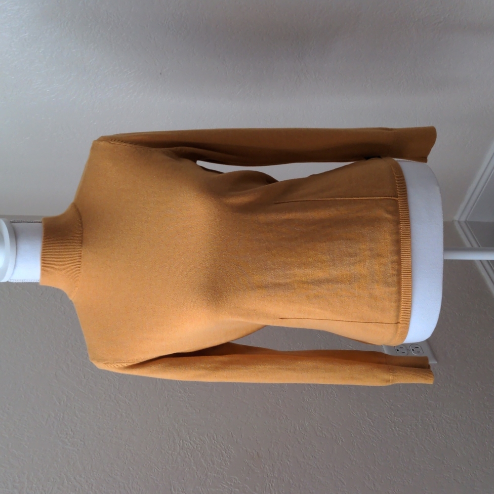 Woolrich XS golden yellow turtleneck sweater